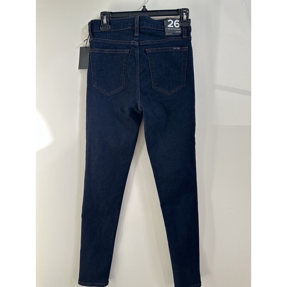Joe's Women's Flawless High Rise Skinny Ankle Jeans In Vancouver Wash Dark 26 W - Picture 6 of 8